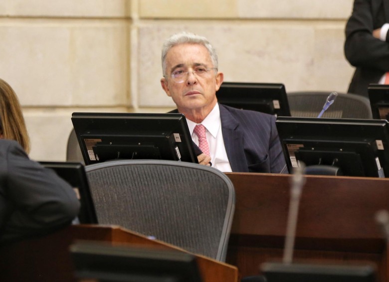 Expresidente Álvaro Uribe Vélez. FOTO COLPRENSA
