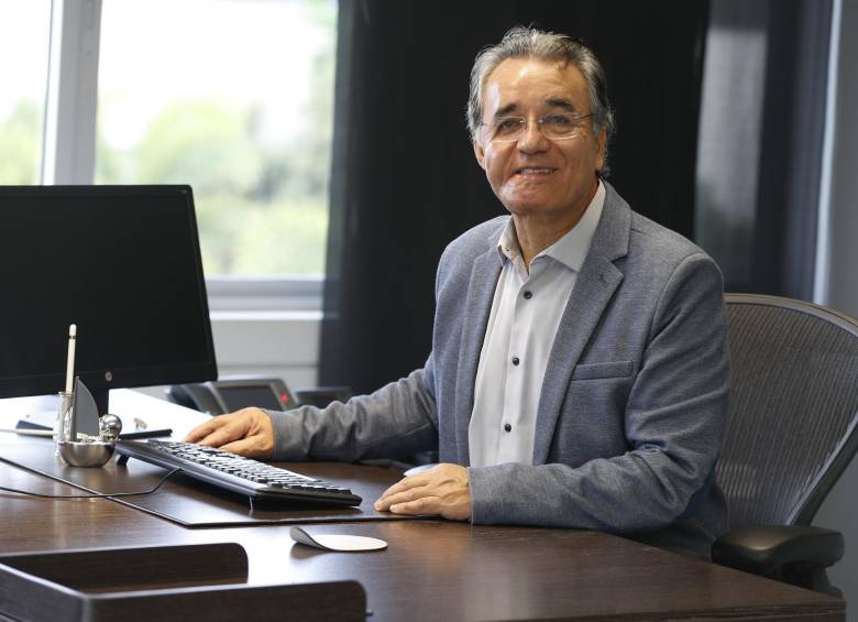 Luis Alejandro Camargo, gerente de Intercolombia, es ingeniero Electricista de la Universidad Nacional y máster en Ciencias de Computación de la Universidad de Essex de Inglaterra. FOTO Manuel Saldarriaga.