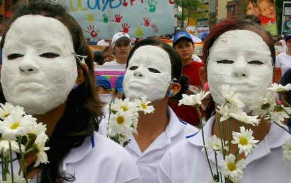 En el departamento de Antioquia fueron asesinados 106 menores de edad en 2014. FOTO. DONALDO ZULUAGA 