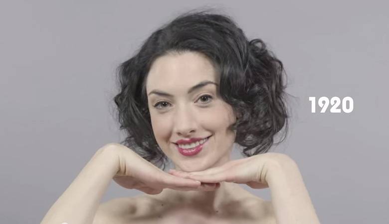 Un minuto de video, 100 años de estilo femenino