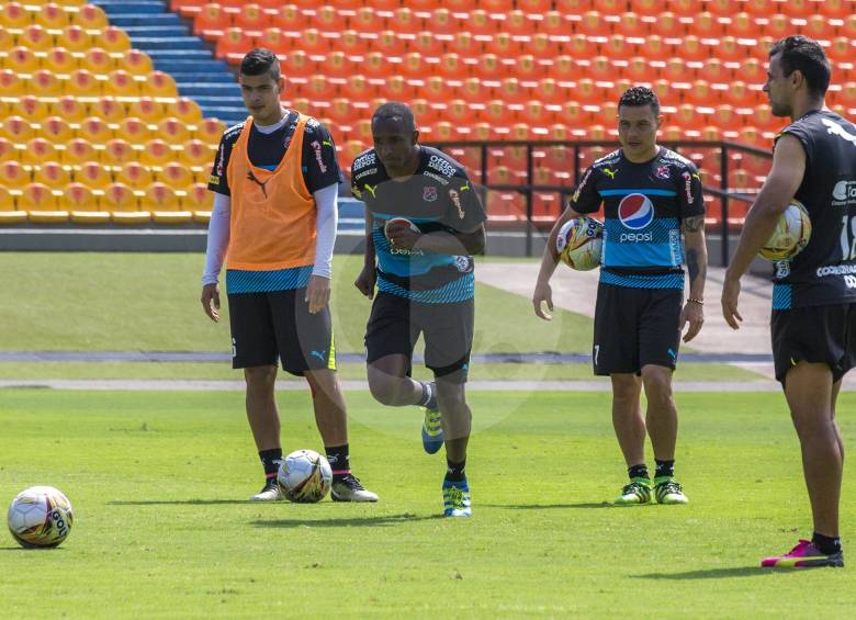 En la imagen aparecen Juan David Valencia, Jorge Arias, Luis Carlos Arias y Marlon Piedrahíta. FOTO juan a sánchez