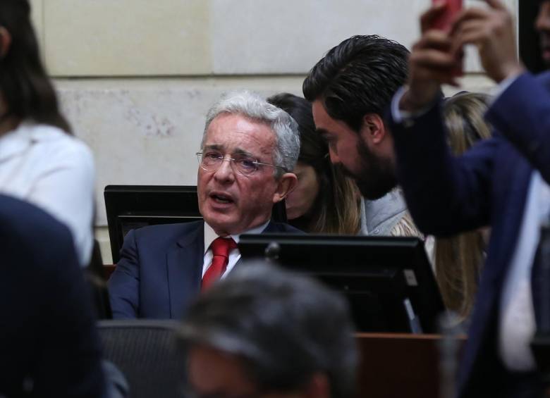 Álvaro Uribe, senador y expresidente. FOTO COLPRENSA