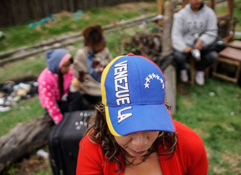 Venezolanos que migraron a Bogotá. FOTO: COLPRENSA