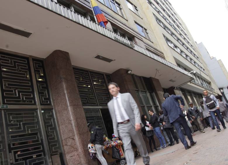 Sede del Ministerio del Interior, en Bogotá. FOTO COLPRENSA