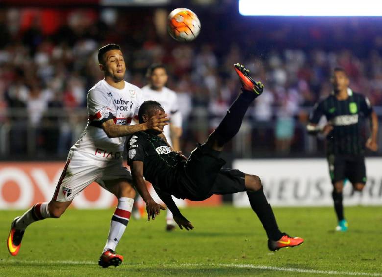 Nacional predominó con su fútbol en el Morumbí y ahora quiere hacerlo en casa. FOTO reuters