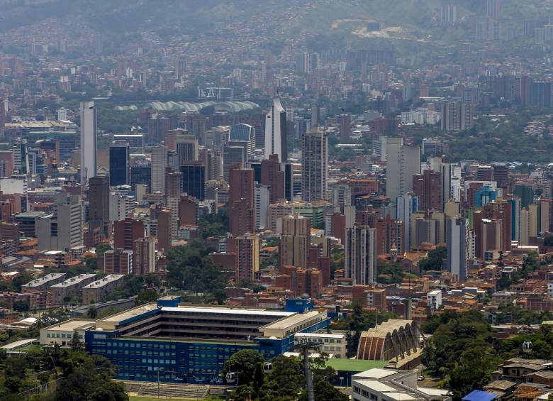Panorámica de la capital antioqueña. FOTO MANUEL SALDARRIAGA