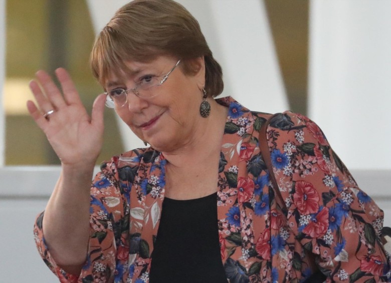 Alta comisionada de Naciones Unidas para los derechos humanos, Michelle Bachelet. FOTO: EFE