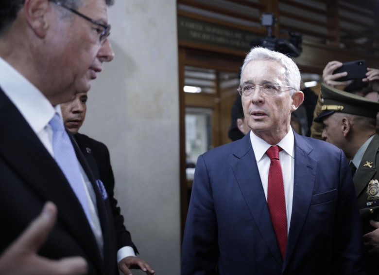 La Fiscalía solicitó la libertad del expresidente Álvaro Uribe Vélez. FOTO COLPRENSA