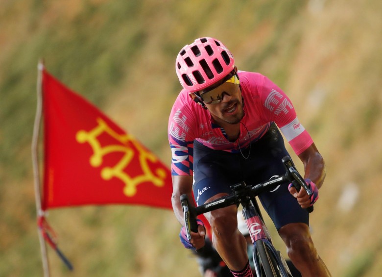 Daniel Martínez participaba por segunda vez en la Vuelta. En 2019 fue 41°. FOTO: AFP
