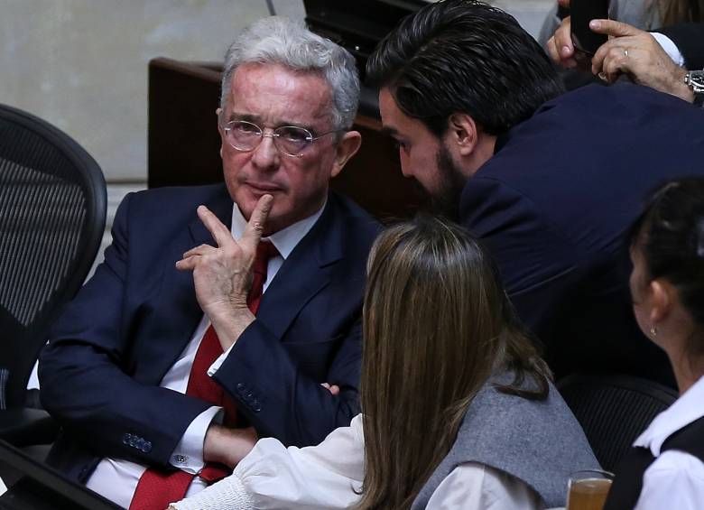 Senador Álvaro Uribe Vélez. FOTO COLPRENSA
