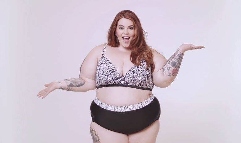 Modelo estadounidense Tess Holliday. 