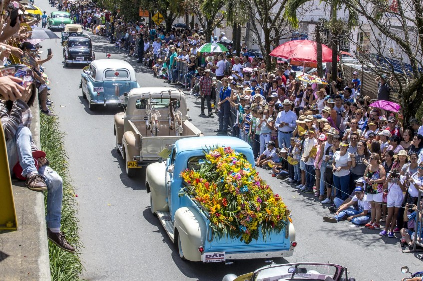 Desfile de autos antiguos de 2017. Foto: Juan Antonio Sánchez Ocampo