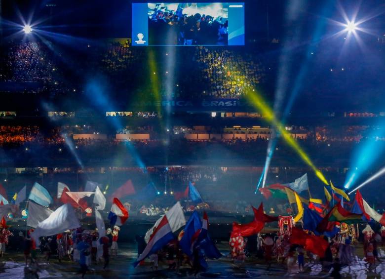 Inauguración Copa América Brasil 2019. Foto: AFP