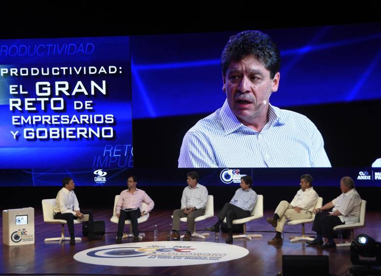 Un análisis sobre las alternativas para aumentar la productividad de manera conjunta se realizó en el Congreso Empresarial Colombiano de la Andi, en Cartagena. Foto: Cortesía.