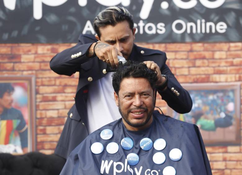 René y su nuevo look. FOTO JAIME PÉREZ