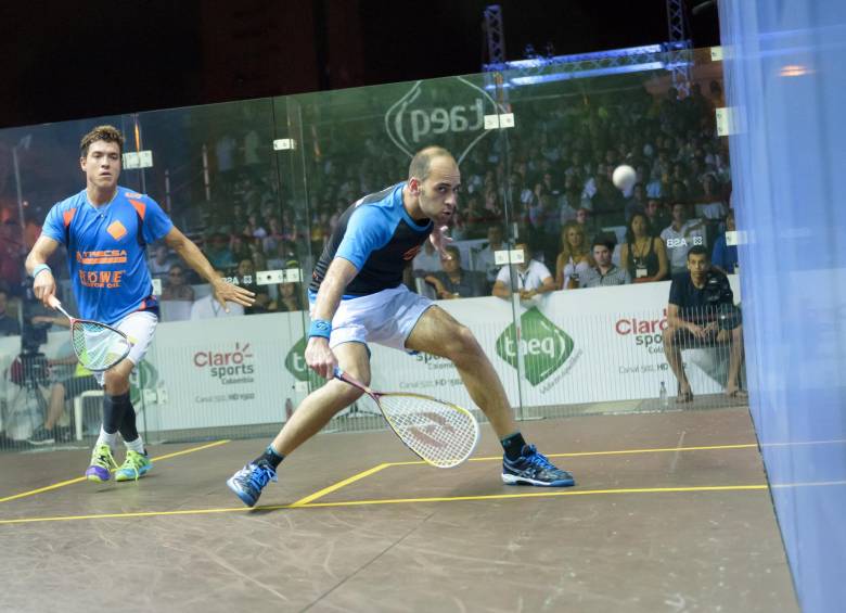 Miguel Ángel Rodríguez, número uno del país. FOTO cortesía-fedesquash