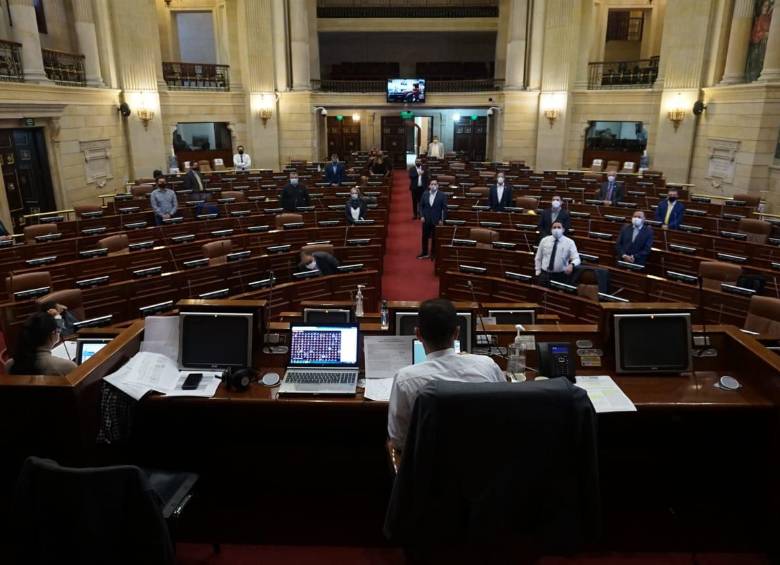 El proyecto anticorrupción será presentado en la próxima legislatura que, de momento, seguirá siendo semipresencial. FOTO COLPRENSA
