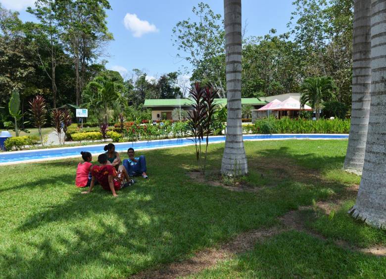 El parque recreativo Zungo en Urabá es uno de los que compartirán los afiliados Comfamiliar Camacol y Comfama. FOTO Cortesía