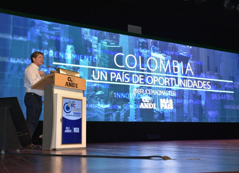Cerca de 1.500 asistentes, entre industriales y dirigentes gremiales, participan en el Congreso Empresarial Colombiano 2017, organizado por la Andi y realizado en Cartagena. FOTO Cortesía Andi