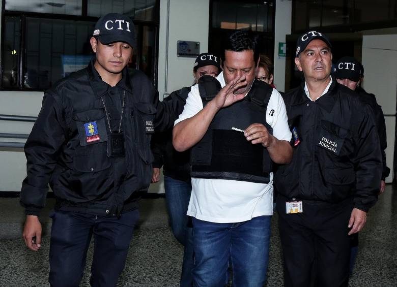 En complejo judicial de Paloquemao se llevó acabo la audiencia de los supuestos testaferros de las Farc. FOTO: COLPRENSA