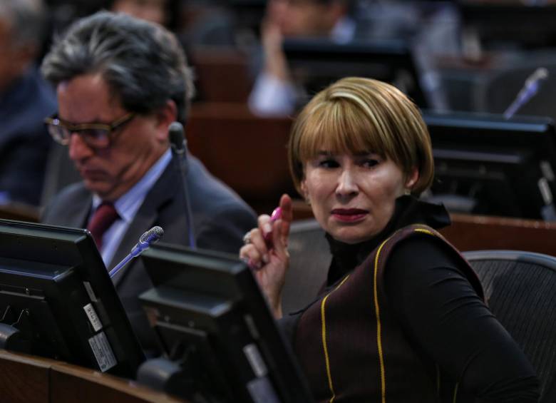 La ministra del Interior, Alicia Arango. FOTO Colprensa