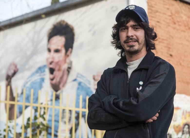 Diego Vallejos, amigo de la infancia de Lionel Messi y uno de los 250 invitados para la boda del crack en Rosario. FOTO EFE