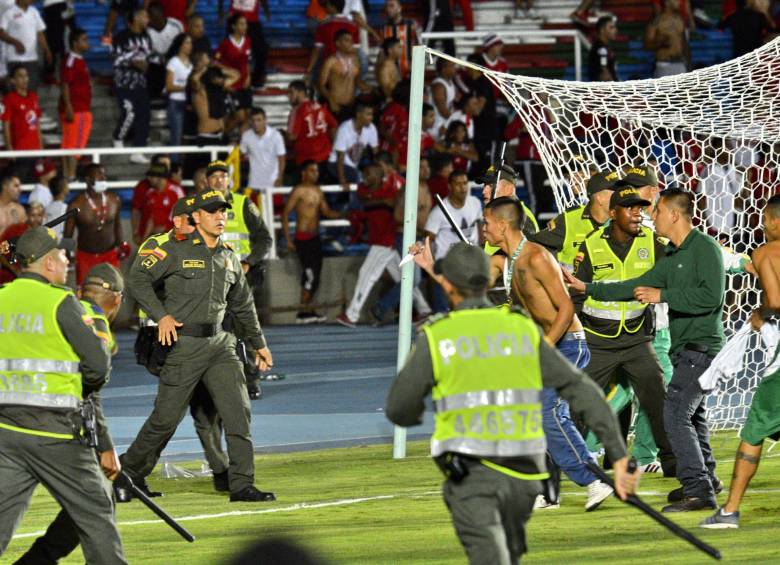Último clásico América-Cali en el Pascual Guerrero. FOTO COLPRNESA - EL PAÍS