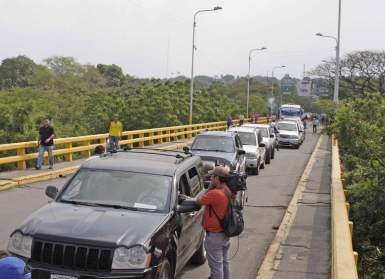 La frontera entre Colombia y Venezuela estuvo cerrada durante 11 meses, provocando dificultades de intercambio entre los dos países. Solo se reabrió el 13 de agosto pasado. FOTO colprensa