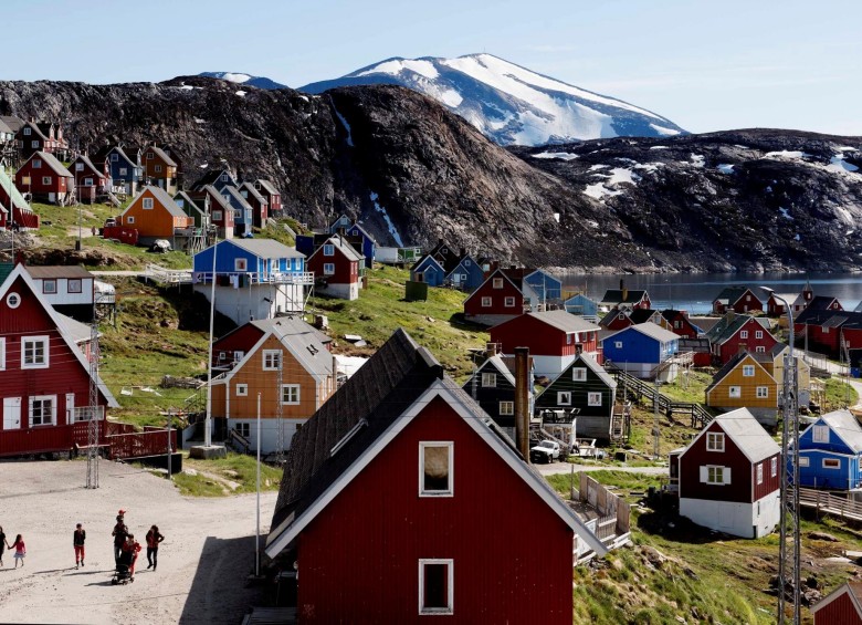 Groenlandia tiene cerca de 56 mil habitantes. FOTO EFE