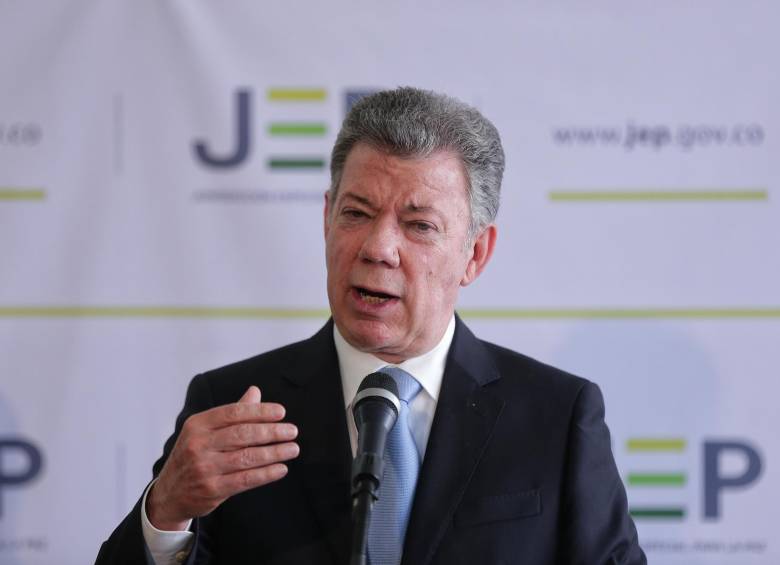 Juan Manuel Santos. FOTO COLPRENSA