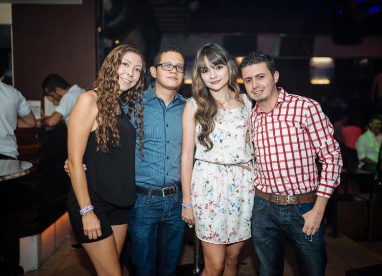 Diana Aldana, Rafael Pérez,Vanessa Isaza y Gabriel Giraldo. Foto Cámara Lúcida.