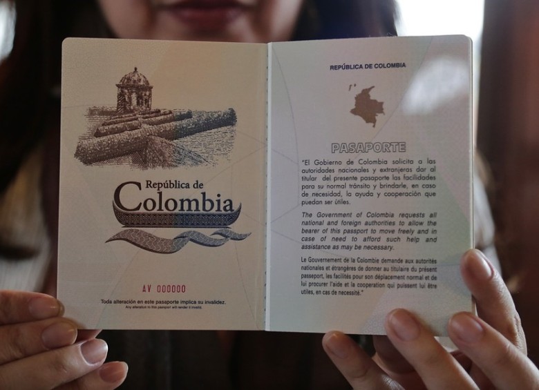 Así son las páginas interiores del nuevo pasaporte. FOTO CORTESÍA GOBERNACIÓN DE ANTIOQUIA