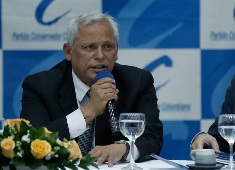 Hernán Andrade tiene como objetivo, al frente del partido conservador, tener un candidato a la presidencia para 2018. FOTO Colprensa