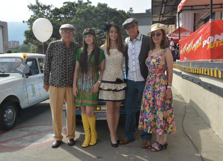 Lucio Arango, Angélica Arango, Paula Andrea Arango y Amanda Gómez. Foto Cámara Lúcida.