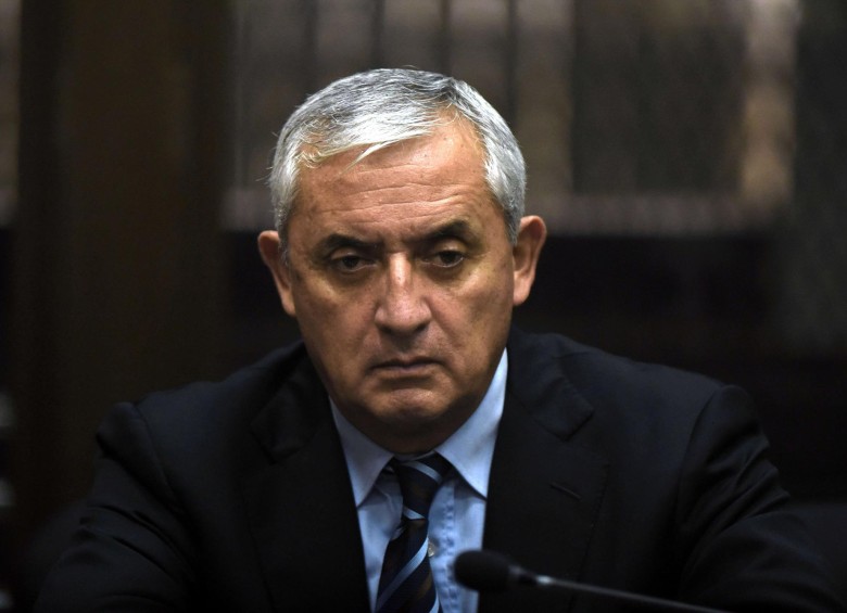 Otto Pérez Molina renunció a la presidencia de Guatemala el pasado jueves. FOTO AFP