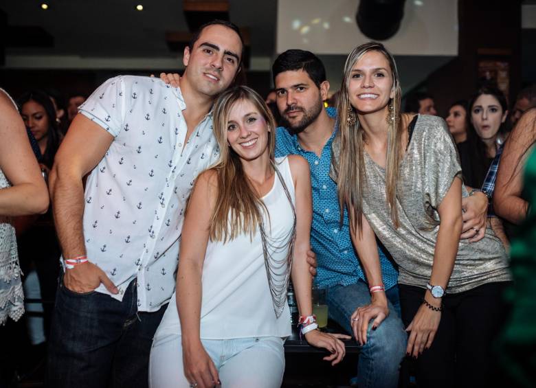 Esteban Bustamante, Laura Arango, Mateo Moreno y Paula Sierra. Foto Cámara Lúcida.