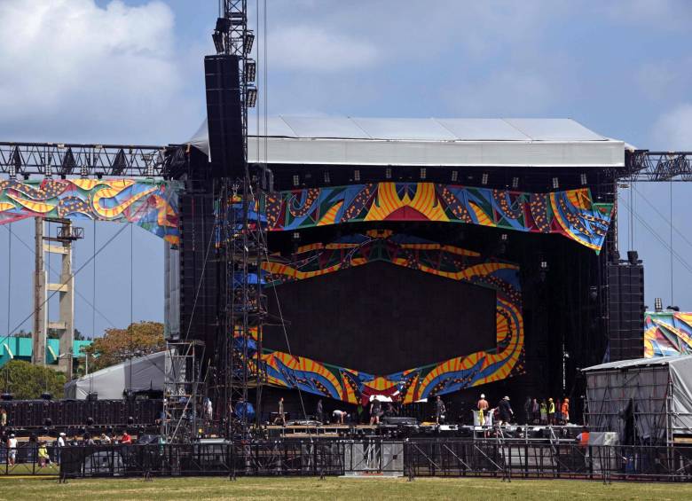 Los Rolling Stones están listos para hacer historia el viernes con un concierto multitudinario en Cuba. FOTO AP