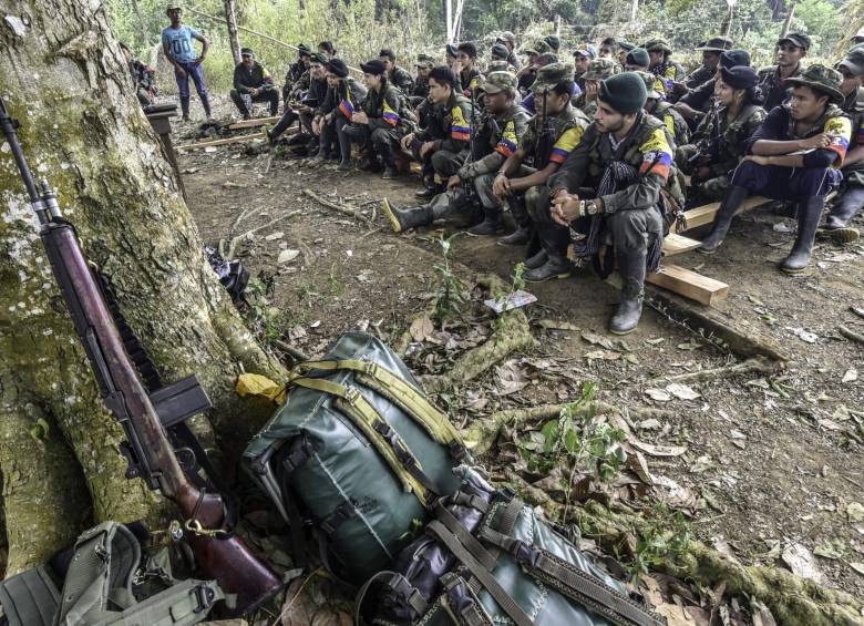 La carabina M1 es una de las armas más antiguas que tienen las Farc, sin embargo gozan de gran precisión . FOTO AFP