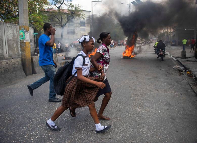 Pánico en Haití por el regreso de protestas a las calles