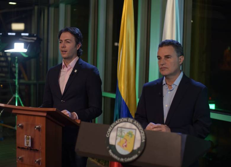 Los dos mandatarios hablaron con EL COLOMBIANO del panorama regional y de la lucha contra el coronavirus. FOTO: CORTESÍA