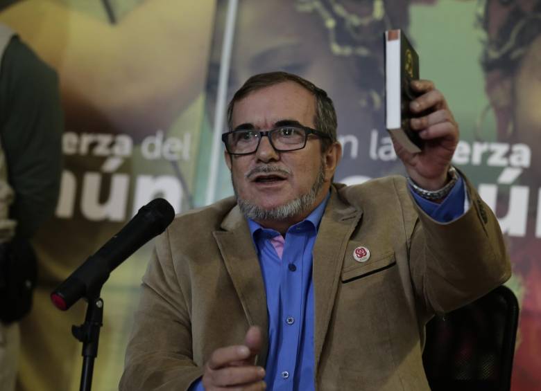 Rodrigo Londoño, jefe político de la Farc. FOTO Colprensa