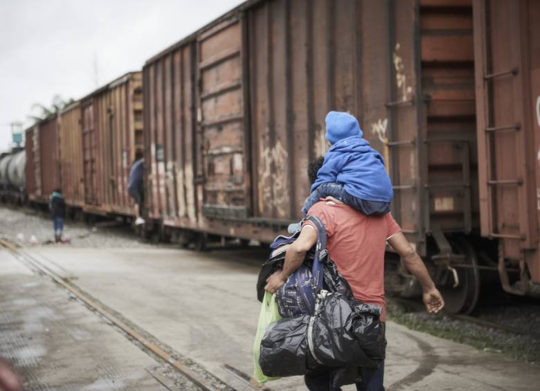 Migrantes centroamericanos en la frontera de Estados Unidos y México. FOTO: Christina Simons/ MSF