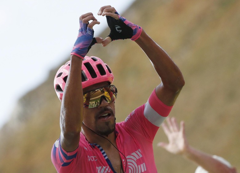 La etapa contó con seis premios de montaña, y tuvo un recorrido de 191,5 km entre Châtel-Guyon y el Puy Mary. FOTO AFP