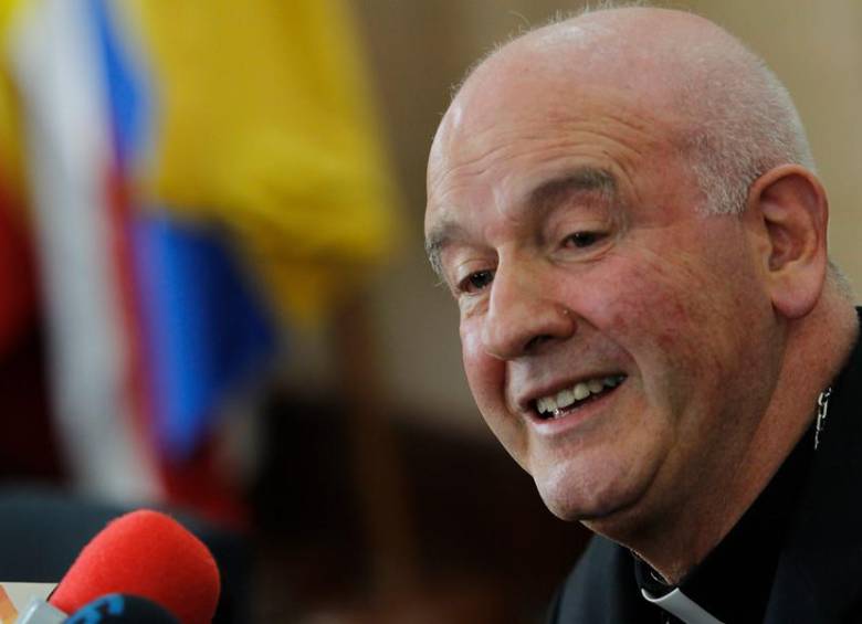 Monseñor Luís Augusto Castro, presidente de la Conferencia Episcopal de Colombia. FOTO COLPRENSA