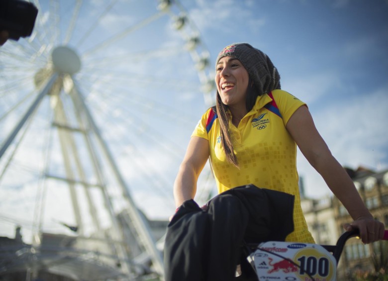 Mariana Pajón es actualmente la número uno del bicicrós mundial. FOTO Cortesía