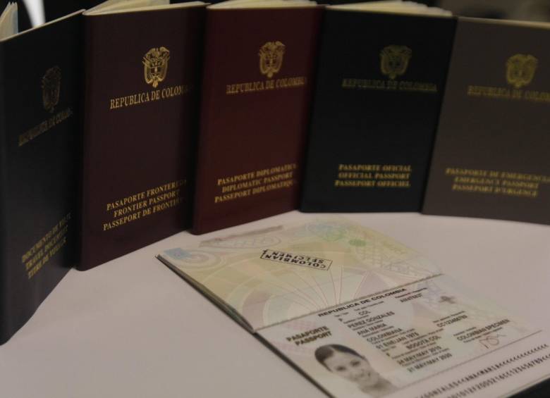Colombianos podrán pagar pasaporte y otros trámites vía web. Foto: Colprensa