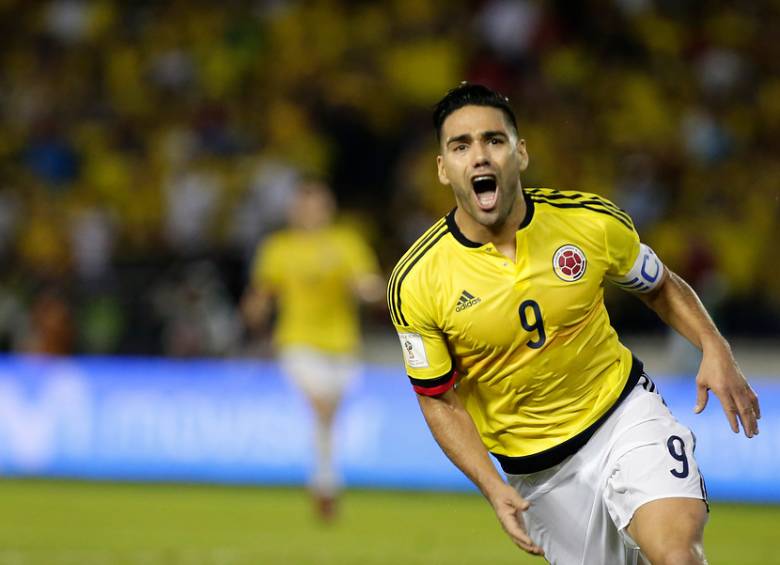 El Tigre Radamel Falcao García lidera la lista de Colombia y disputará su primer Mundial. FOTO COLPRENSA