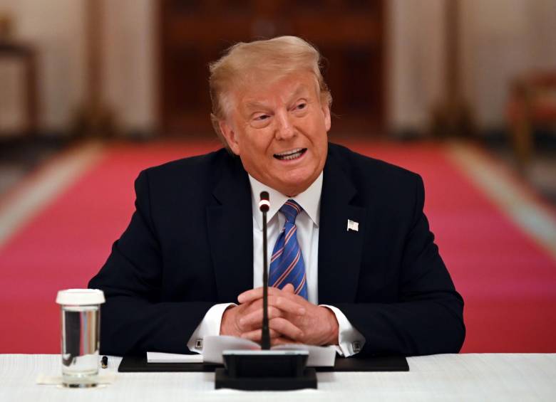 Presidente de Estados Unidos, Donald Trump. FOTO AFP