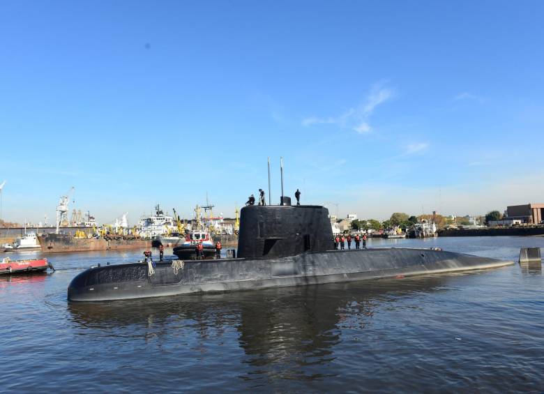 Submarino Ara san Juan. FOTO: EFE 