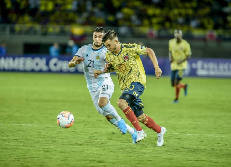 El volante Nicolás Benedetti es uno de los jugadores destacados de Colombia en el torneo Preolímpico. FOTO cortesía 
